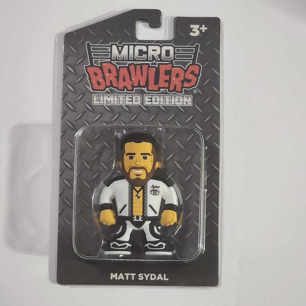 Pro Wrestling Crate Micro Brawlers MATT SYDAL AEW Action Figure 3" New